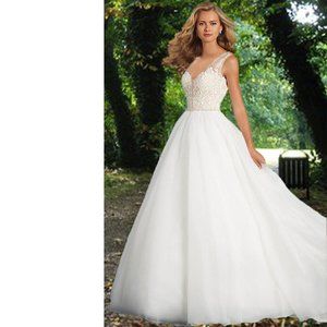 Maggie Sottero Wedding Dress Bridal Gown Size 10
